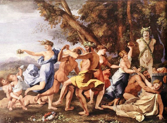 Bacchanalian Revel Before A Term by Nicolas Poussin