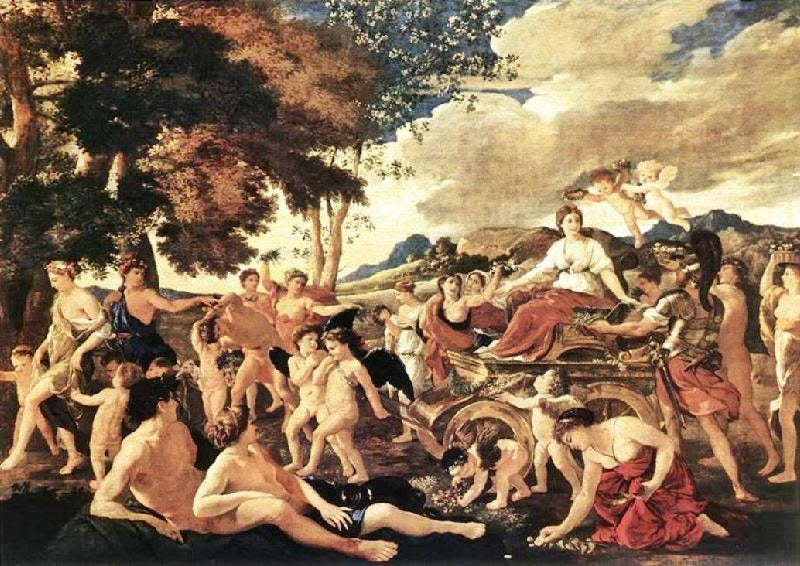 The Triumph Of Flora by Nicolas Poussin