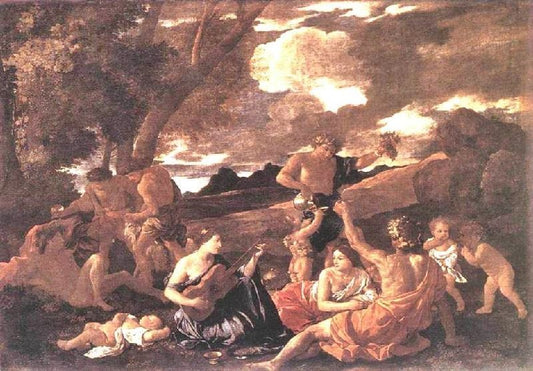 Bacchanal: The Andrians by Nicolas Poussin