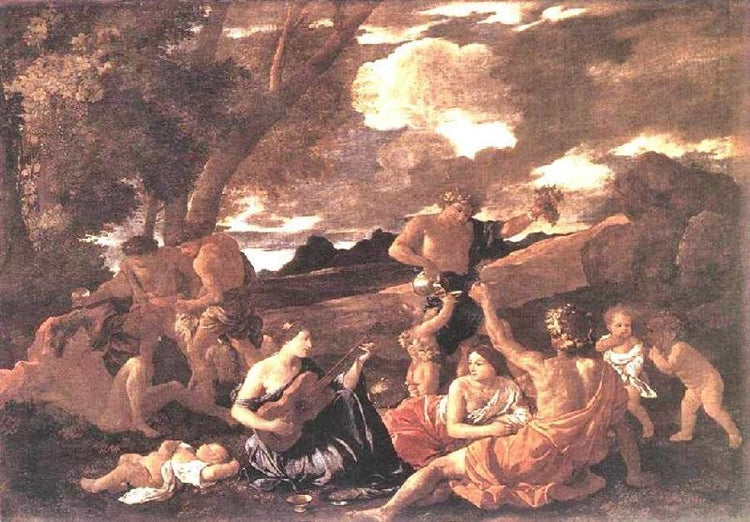 Bacchanal: The Andrians by Nicolas Poussin