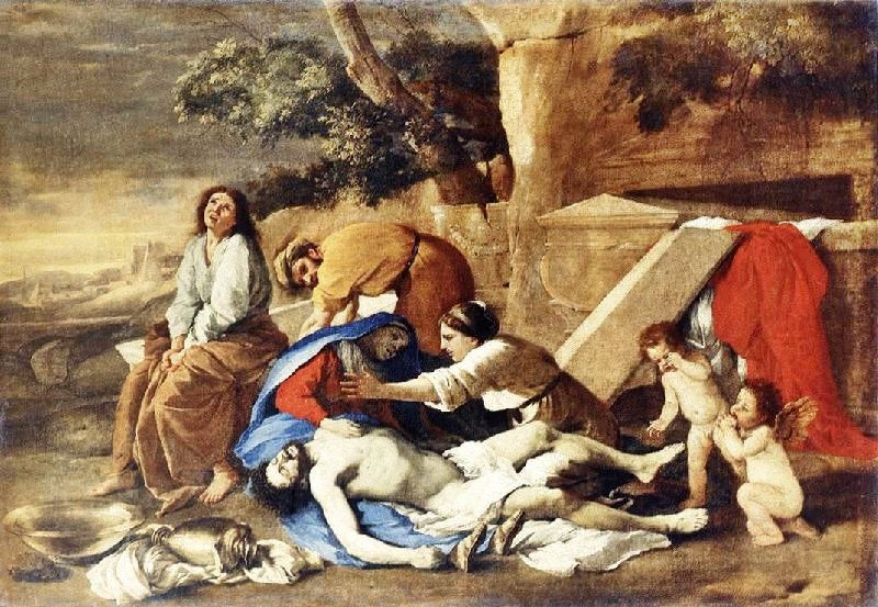 Lamentation Over The Body Of Christ by Nicolas Poussin