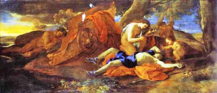 Venus Lamenting Over Adonis by Nicolas Poussin