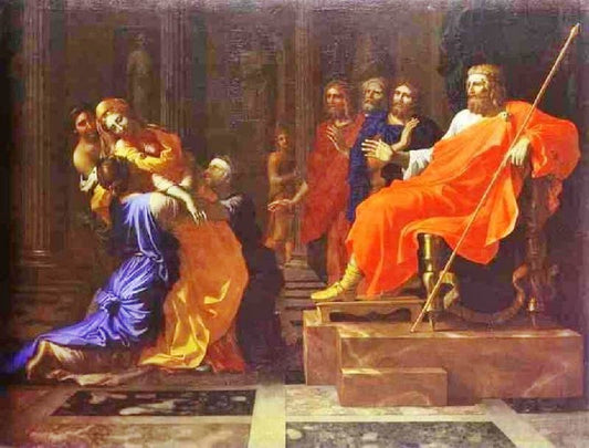 Esther Before Assuerus by Nicolas Poussin