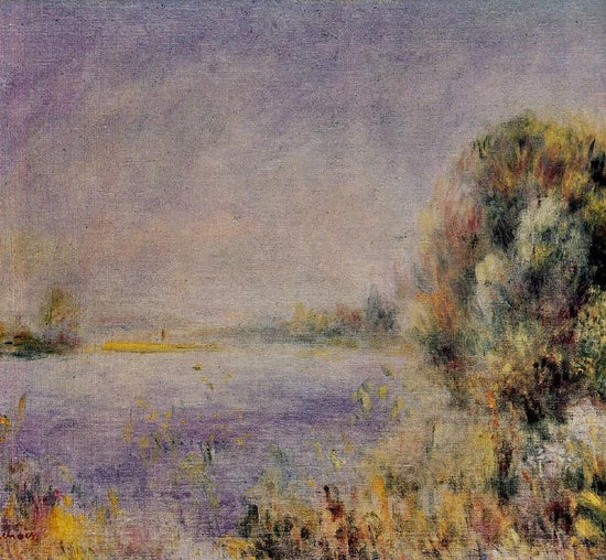Banks Of The River by Pierre Auguste Renoir
