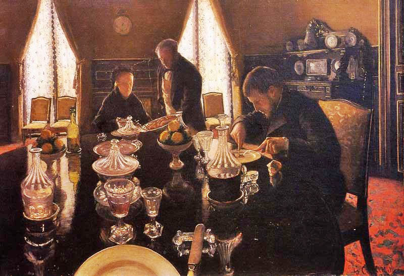 Luncheon by Gustave Caillebotte