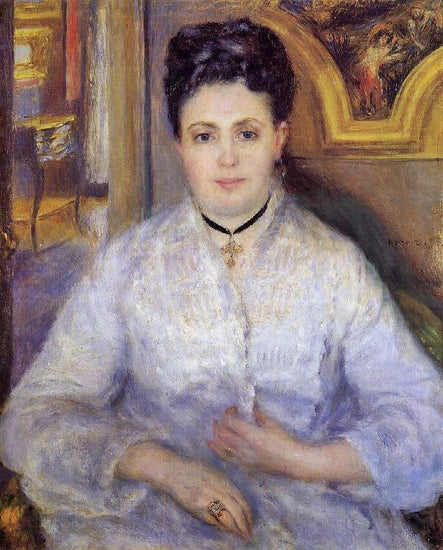 Madame Victor Chocquet by Pierre Auguste Renoir