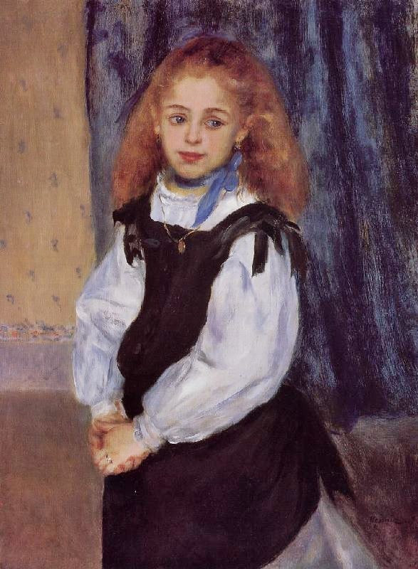 Mademoiselle Legrand by Pierre Auguste Renoir