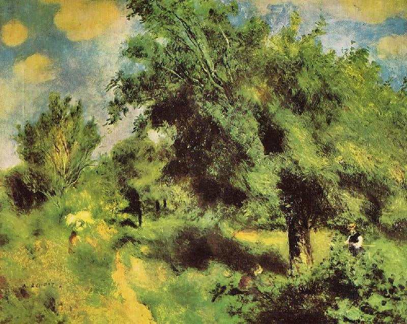 ORCHARD AT LOUVECIENNES, THE ENGLISH PEAR TREE