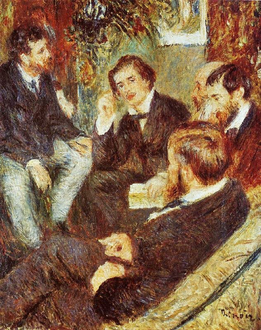The Artist’S Studio, Rue Saint-Georges by Pierre Auguste Renoir
