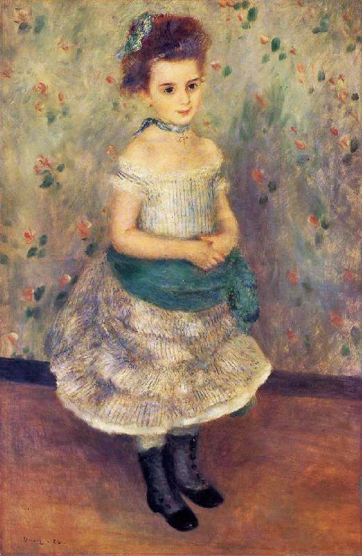 Jeanne Durand-Ruel by Pierre Auguste Renoir