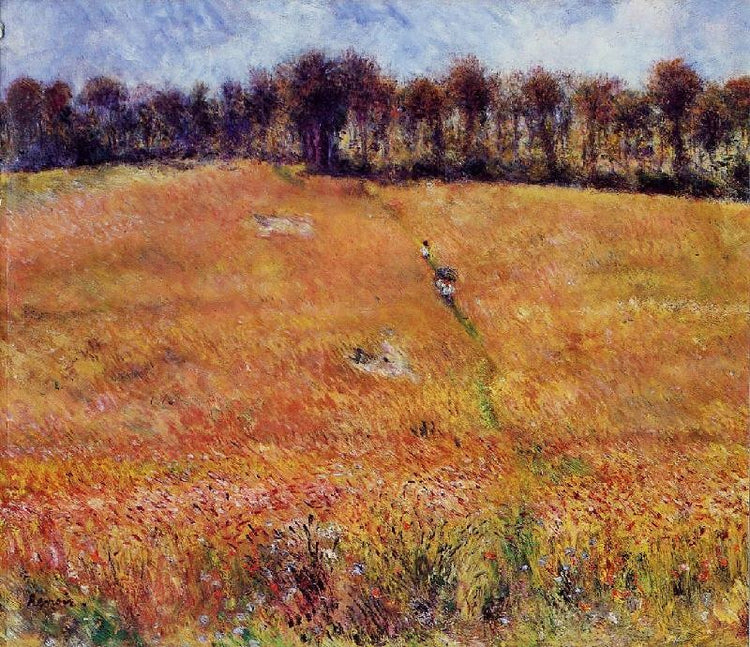 Path Through The High Grass by Pierre Auguste Renoir