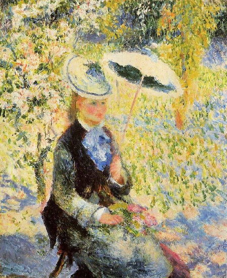 The Umbrella by Pierre Auguste Renoir
