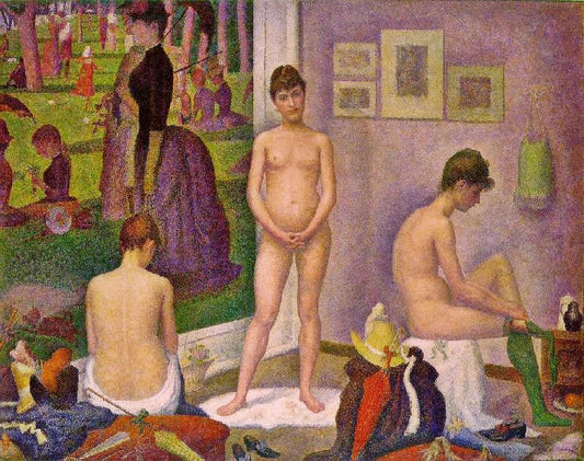 Models by Georges Seurat