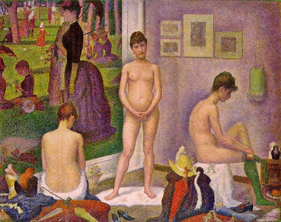 Models by Georges Seurat
