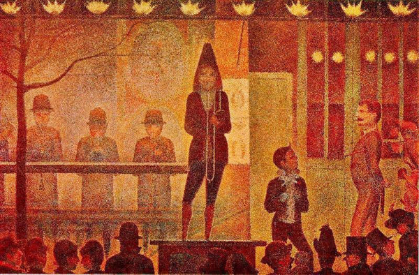 Invitation To The Sideshow by Georges Seurat