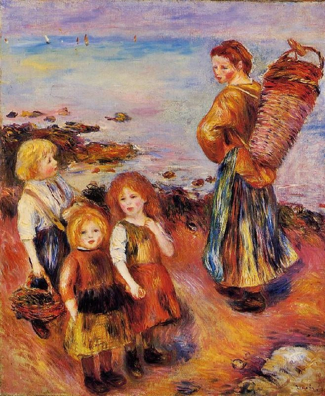 Mussel Fisherman by Pierre Auguste Renoir
