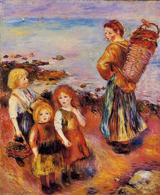 Mussel Fisherman by Pierre Auguste Renoir