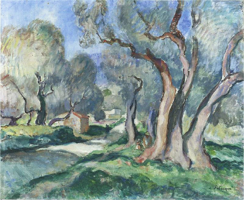 Path Among The Olive Trees by Henri Lebasque