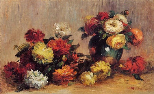Sprays Of Flowers by Pierre Auguste Renoir