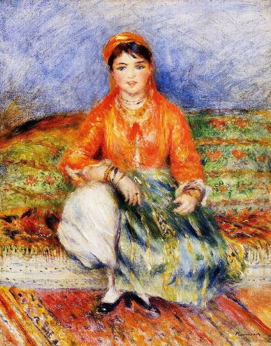 Algerian Girl by Pierre Auguste Renoir