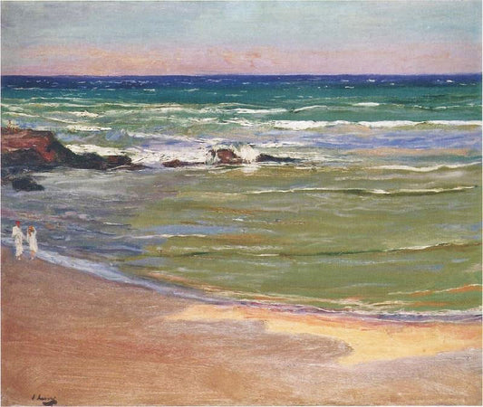 Evening On The Beach by Sir John Lavery R.A.