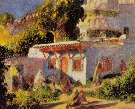Mosque In Algiers by Pierre Auguste Renoir