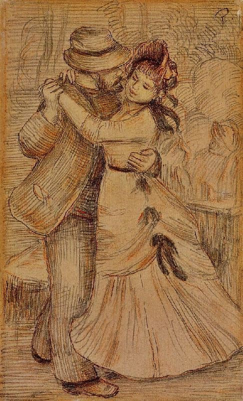 Dance In The Country by Pierre Auguste Renoir