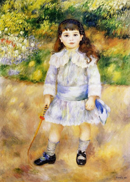 Child With A Whip by Pierre Auguste Renoir