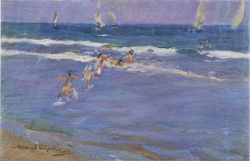 Children In The Sea by Joaquin Sorolla y Bastida