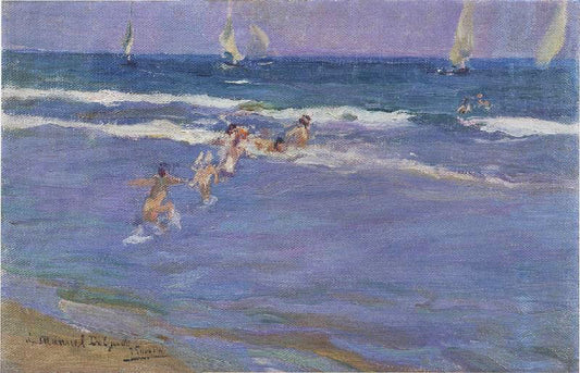 Children In The Sea by Joaquin Sorolla y Bastida