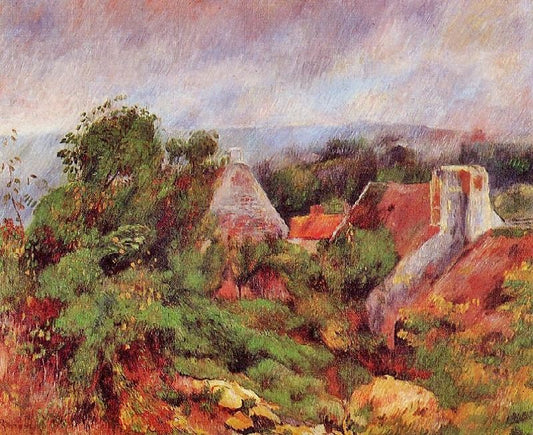 La Roche-Guyon by Pierre Auguste Renoir