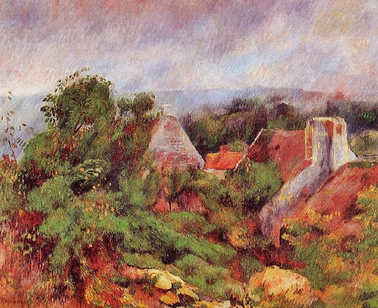 La Roche-Guyon by Pierre Auguste Renoir