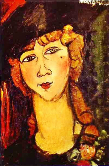 Renée The Blonde by Amedeo Modigliani