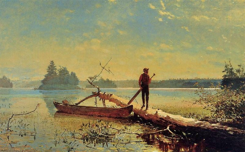 AN ADIRONDACK LAKE