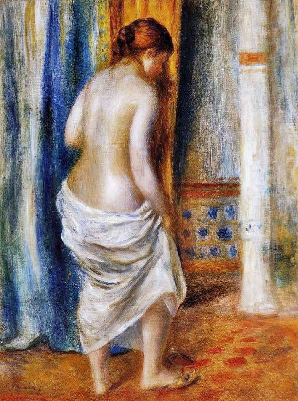 The Bathrobe by Pierre Auguste Renoir