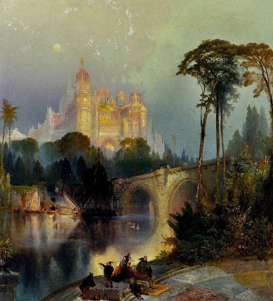 Fantastic Landscape by Thomas Moran
