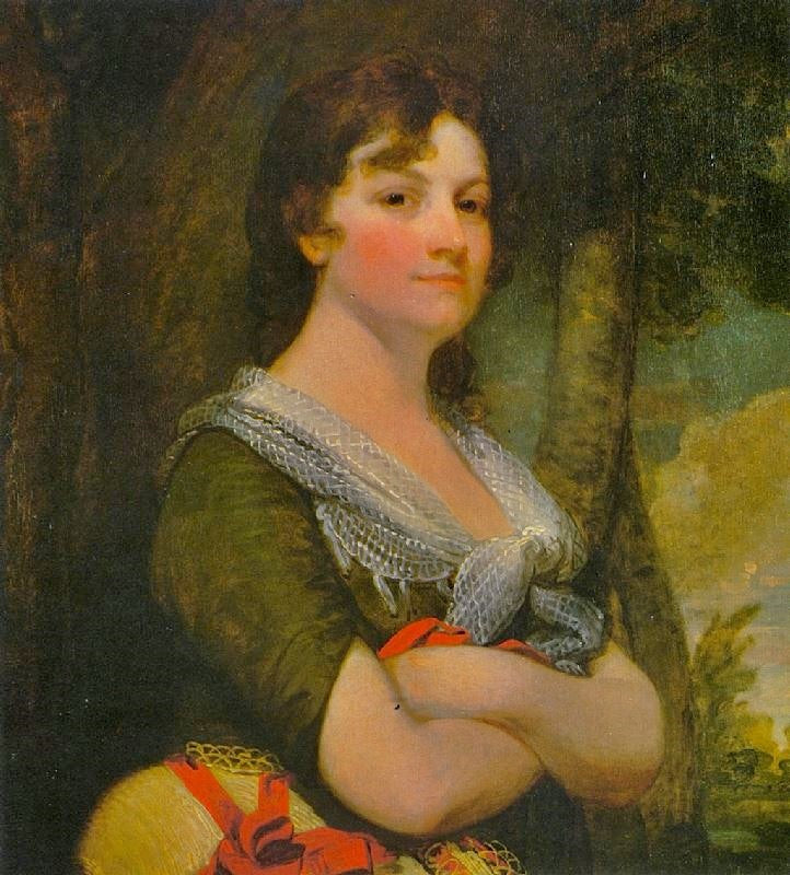 Mrs. Thomas B. Law, Elizabeth Parke Custis by Gilbert Stuart