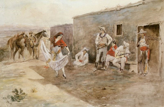 Casa Alegre by Charles Marion Russell