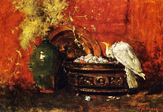 White Cockatoo by William Merritt Chase
