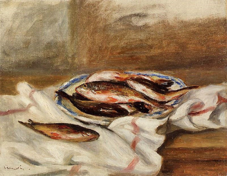 Still Life With Fish, 1890 by Pierre Auguste Renoir