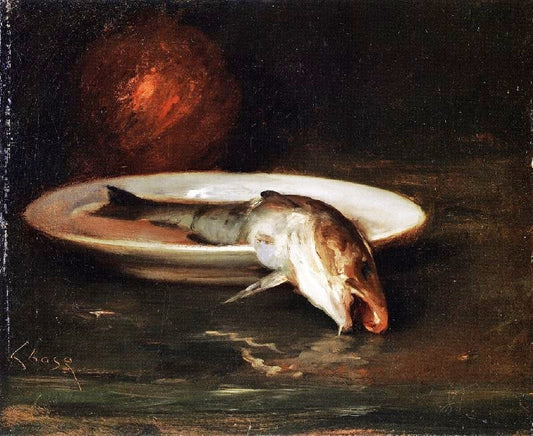Fish Still Life by William Merritt Chase