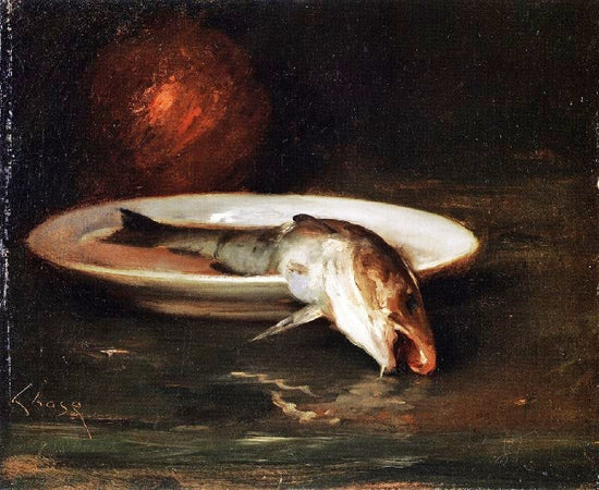 Fish Still Life by William Merritt Chase