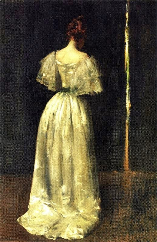 Seventeenth Century Lady by William Merritt Chase
