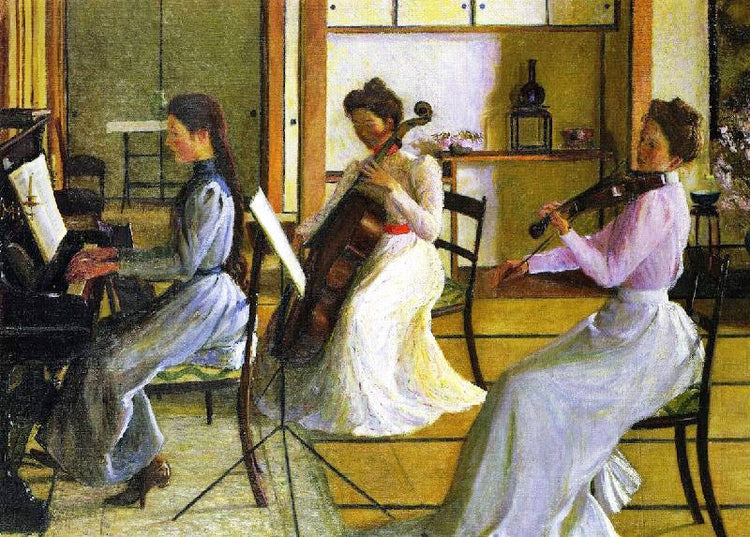 The Trio, Tokyo, Japan by Lilla Cabot Perr