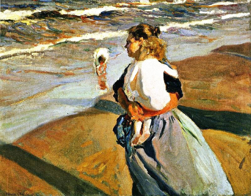 The Grandson by Joaquin Sorolla y Bastida