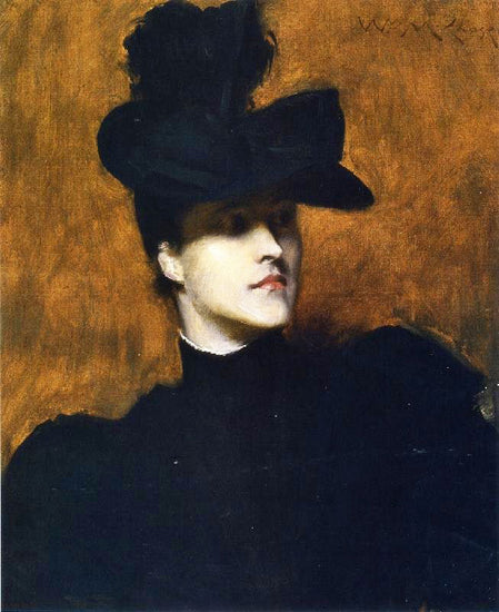 Lydia Field Emmet by William Merritt Chase