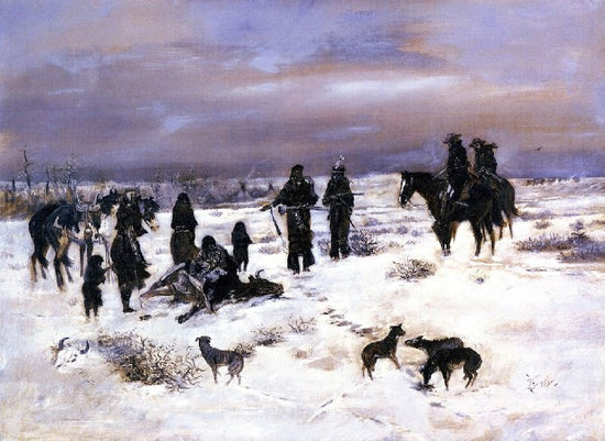 Caught In The Act by Charles Marion Russell