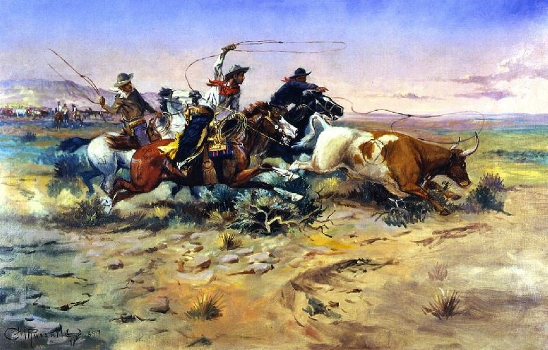 The Heard Quitter by Charles Marion Russell