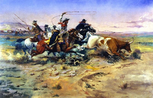 The Heard Quitter by Charles Marion Russell