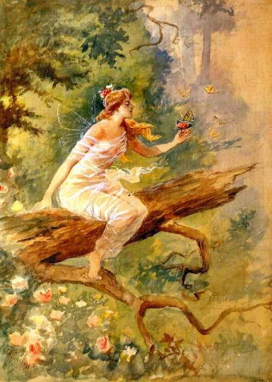 Wood Nymph by Charles Marion Russell